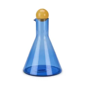 Bilboquet Wine Carafe & Decanter - Blue/ Amber