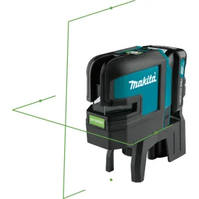 12V Max CXT® Lithium‑Ion Cordless Self‑Leveling Cross‑Line/4‑Point Green Beam Laser (2.0Ah)