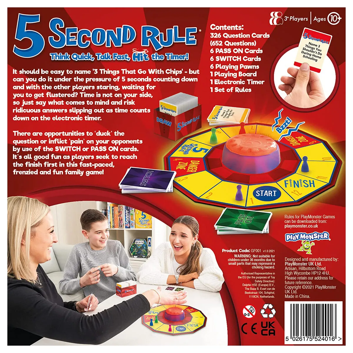 5 Second Rule Game