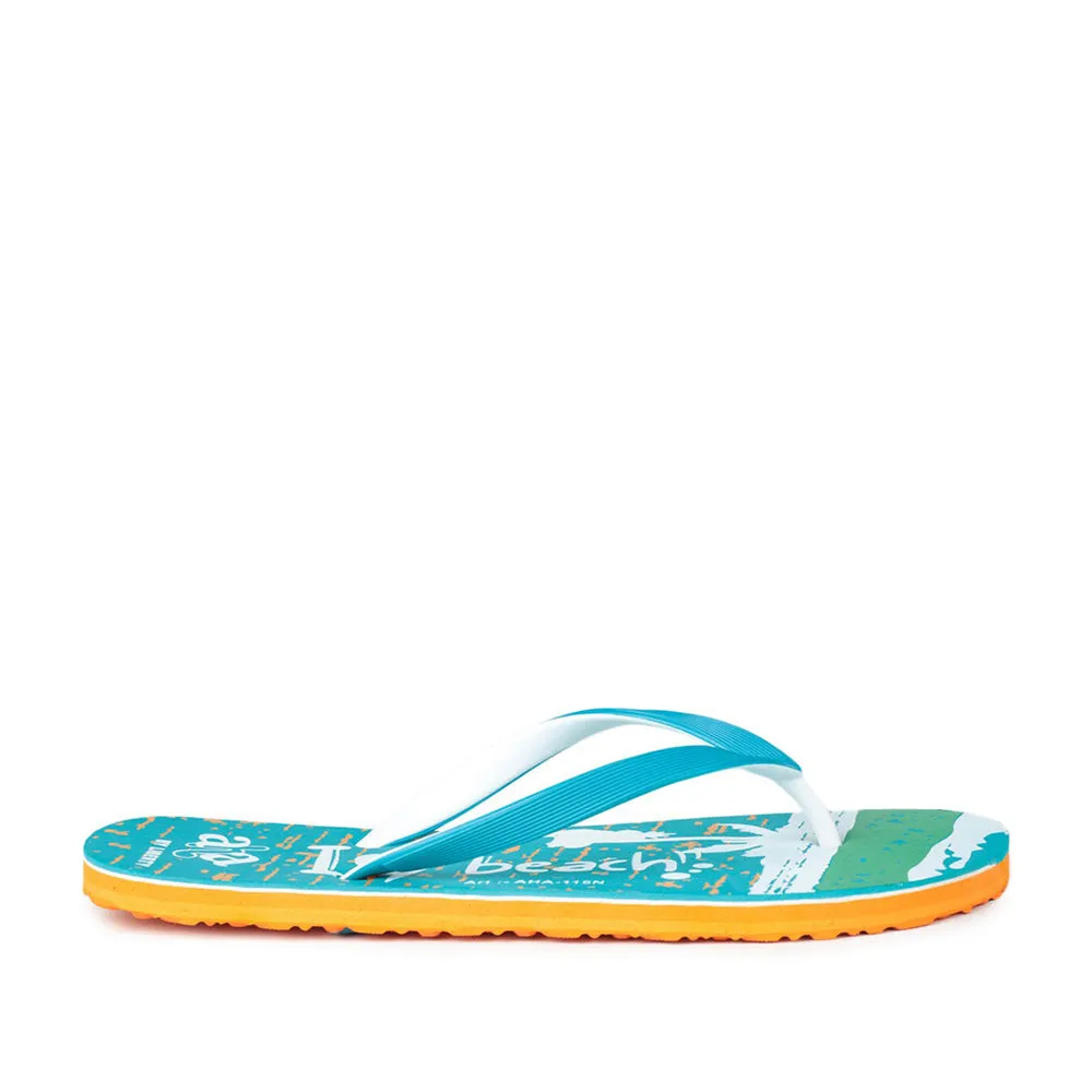 A-HA Casual Green Flip Flop For Women AHA-115N By Liberty