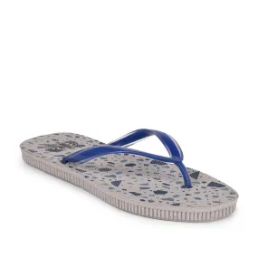 A-HA Casual Grey Flip Flop For Men PU-HAWAI-4 By Liberty