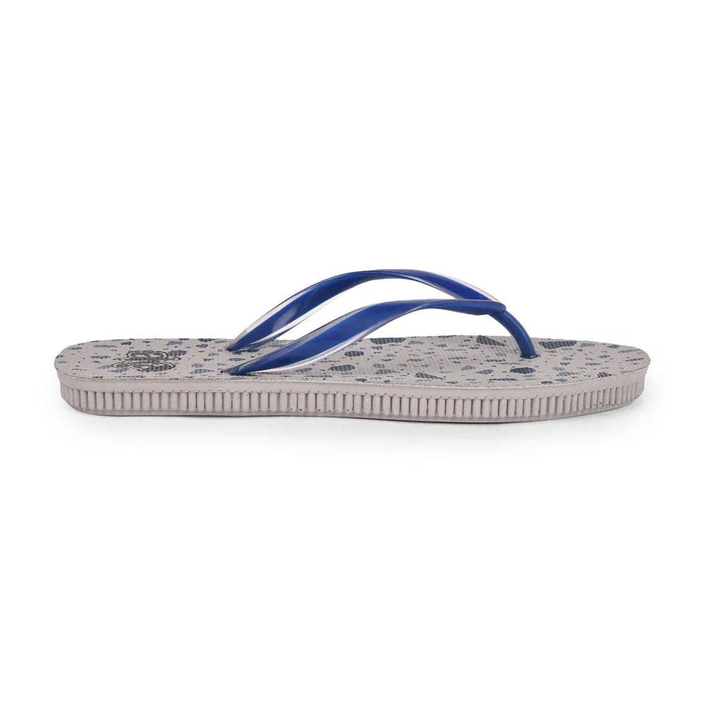 A-HA Casual Grey Flip Flop For Men PU-HAWAI-4 By Liberty