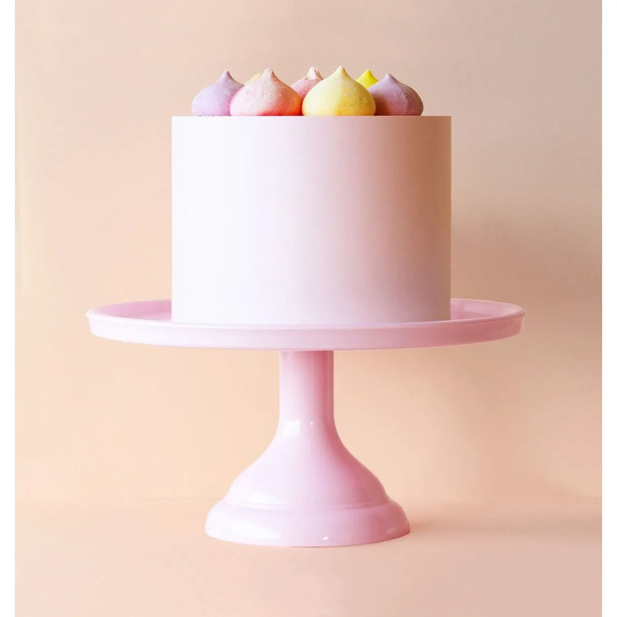 A Little Lovely Company Cake Stand: Small - Pink