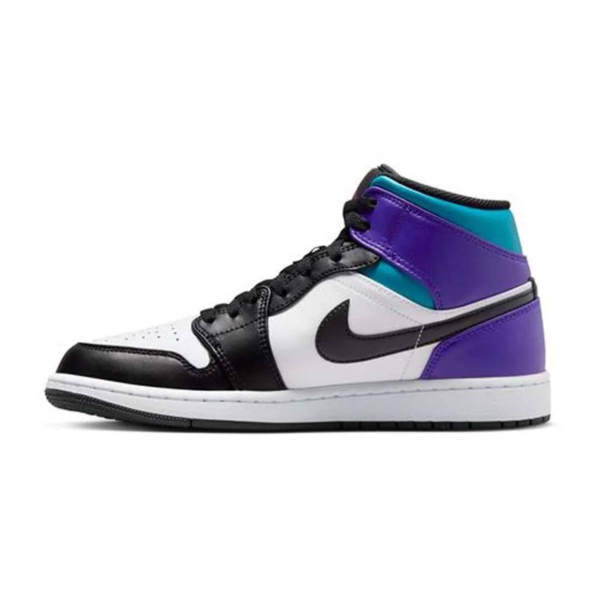 Air Jordan 1 Mid 'Aqua Purple'