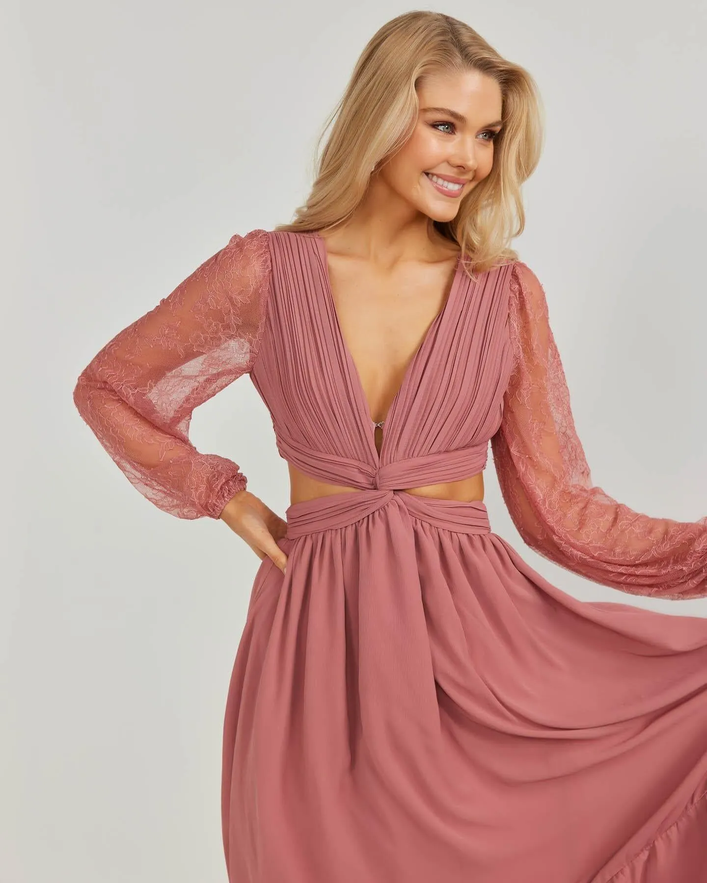 Annie Dress - Mauve