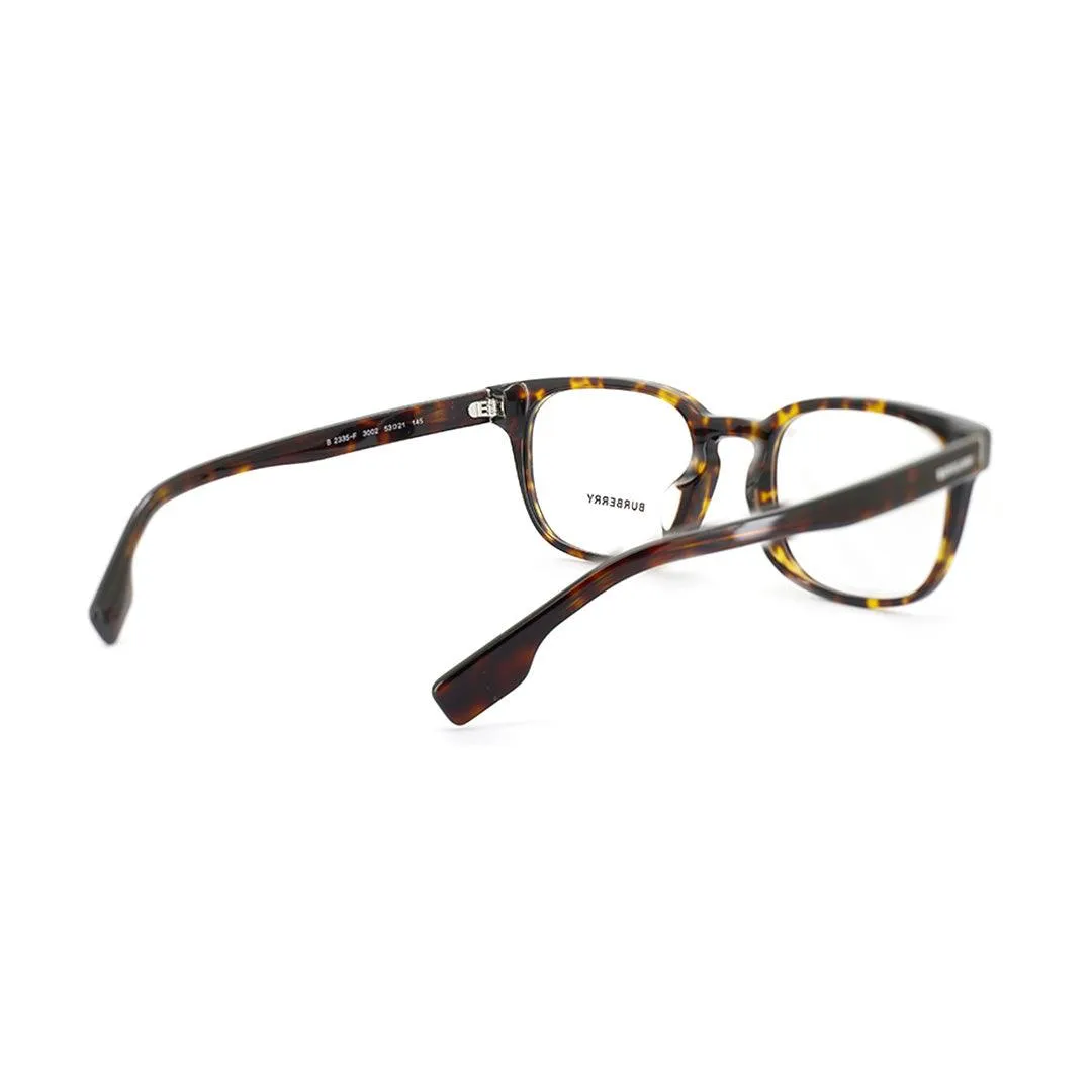 Burberry Men's Brown Plastic Square Eyeglasses BE2335F/3002