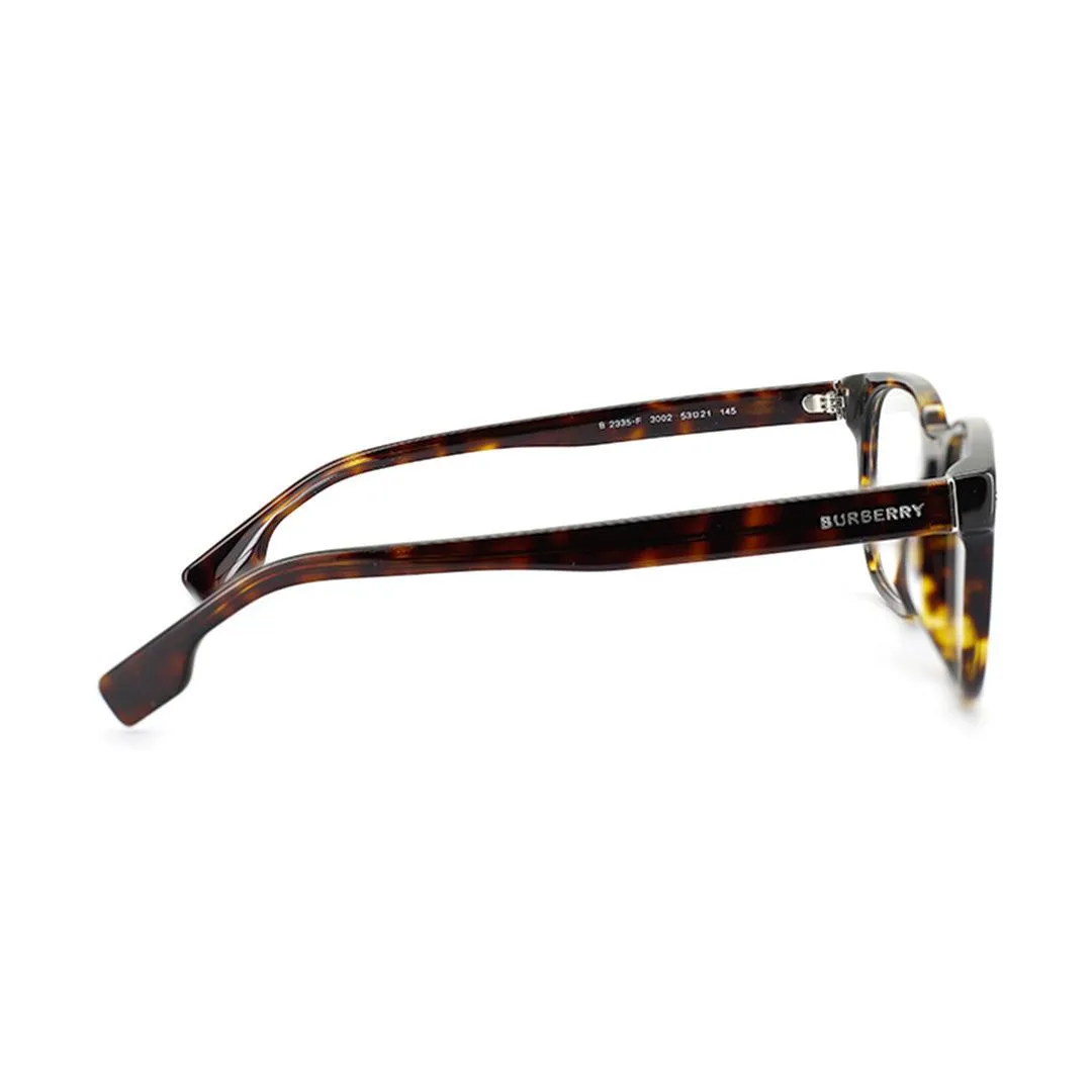 Burberry Men's Brown Plastic Square Eyeglasses BE2335F/3002