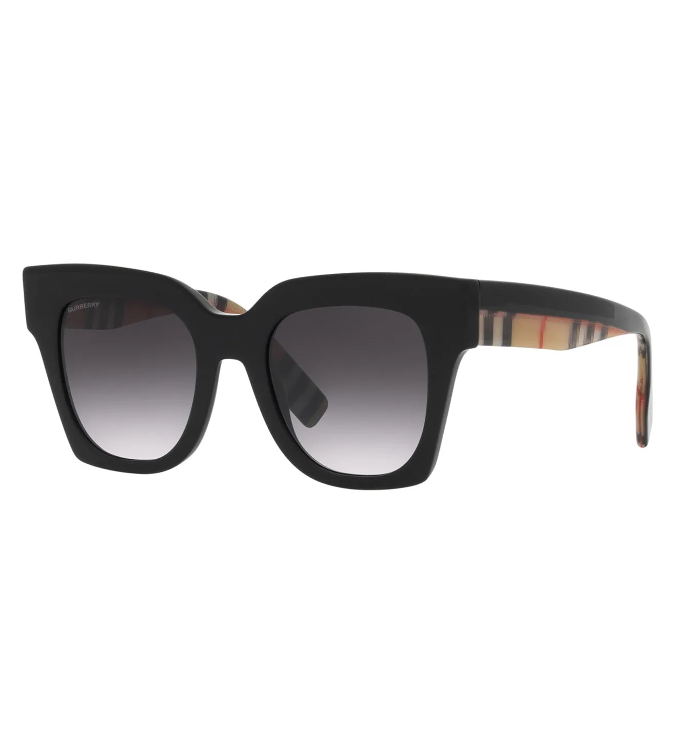 Burberry Women's Grey Gradient Cat-eye Sunglasses