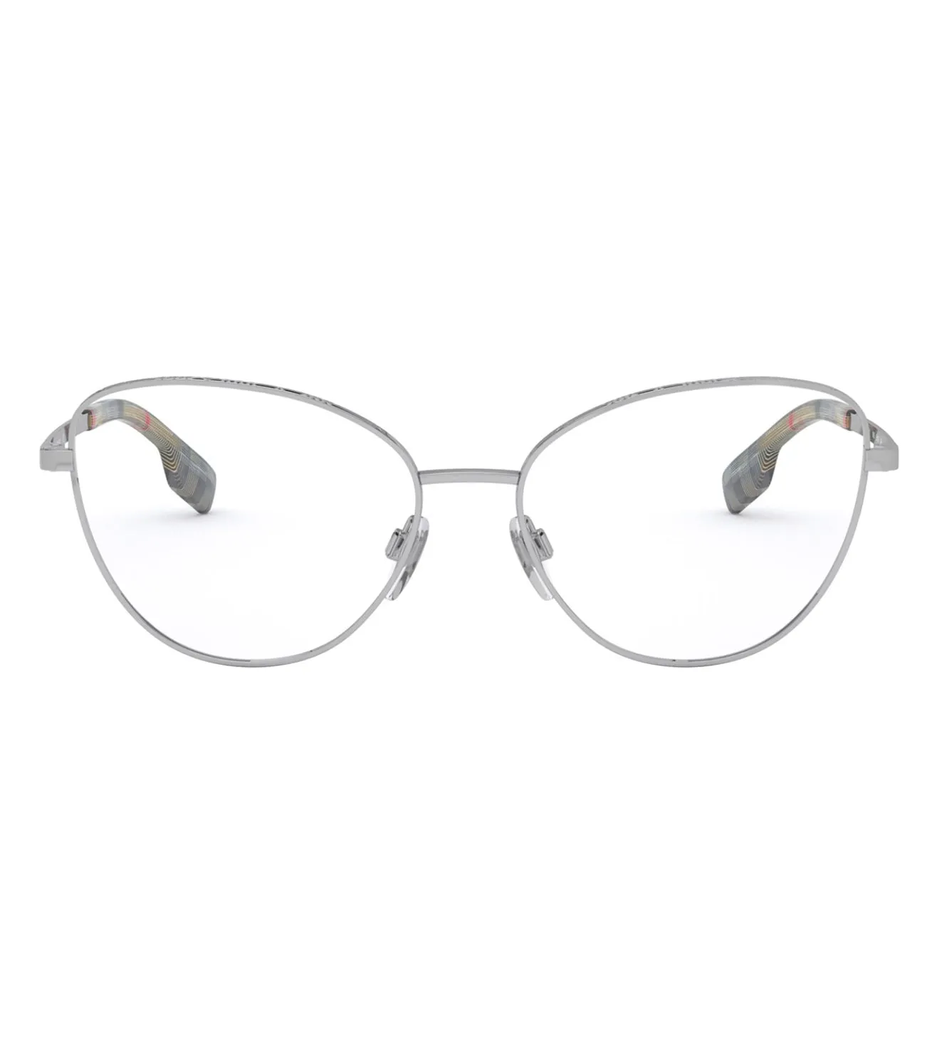 Burberry Women's Silver Cat-eye Optical Frames