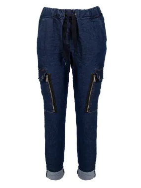 CARMEN VIVI trousers - Denim