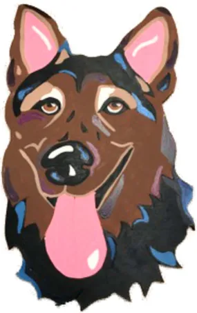 German Shepherd-DIY Pop Art Paint Kit