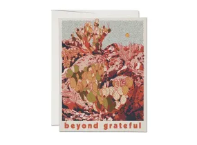 Gratitude Desert Greeting Card