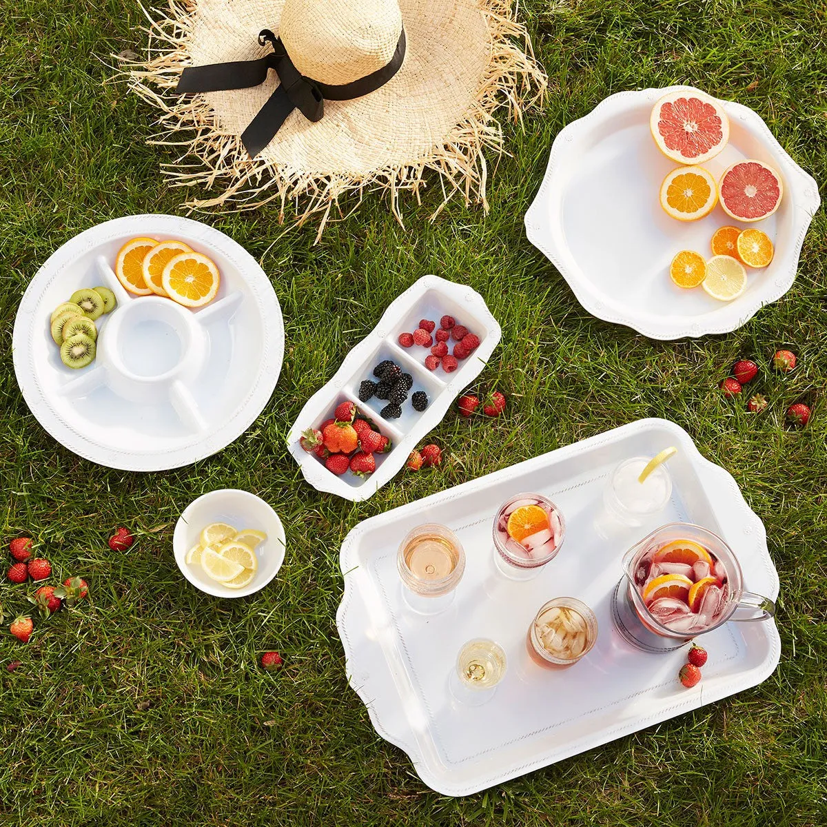 Juliska Melamine Triple Section Server