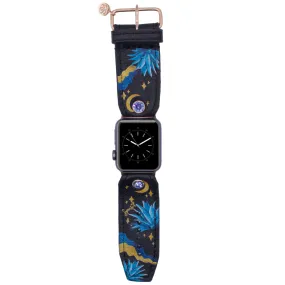 Limited Edition - "Desert Dream" on Vegan Black Cactus Sivella Watchband