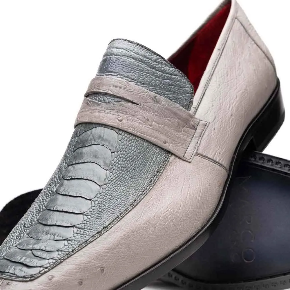 MARCO DI MILANO Fangio Grey Classic Penny Loafer