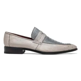 MARCO DI MILANO Fangio Grey Classic Penny Loafer