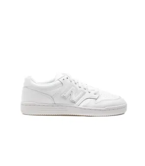 New Balance 480 Triple White Unisex Bb480l3w