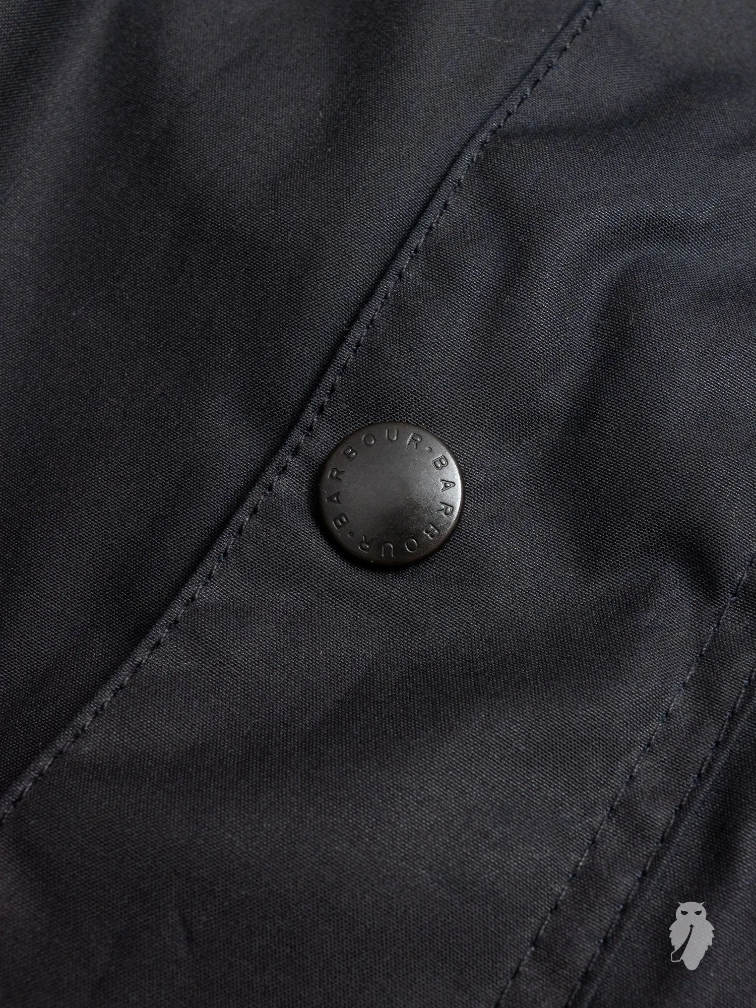 "Ashby" Wax Jacket in Navy