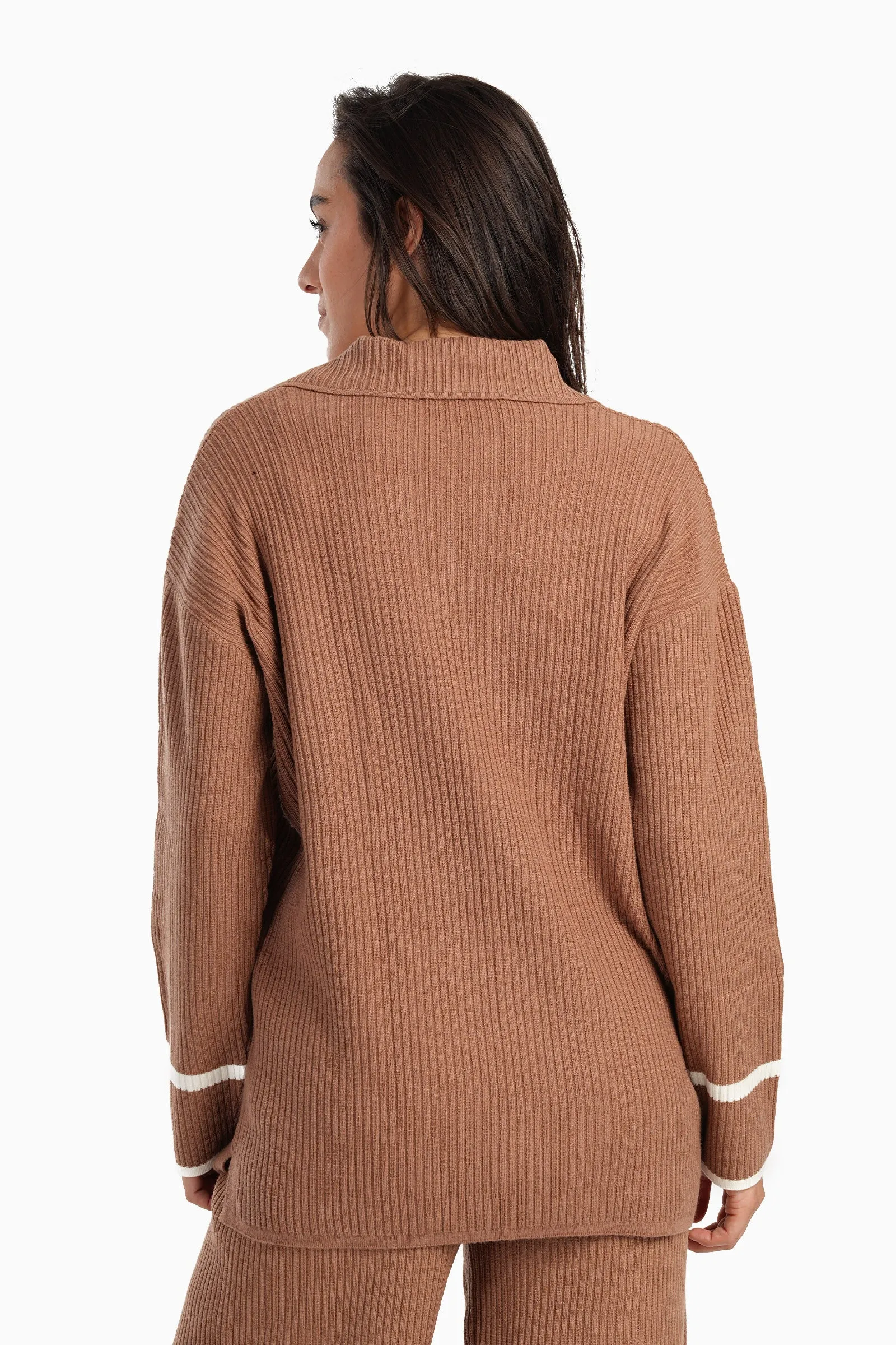 Ribbed Lounge Pullover