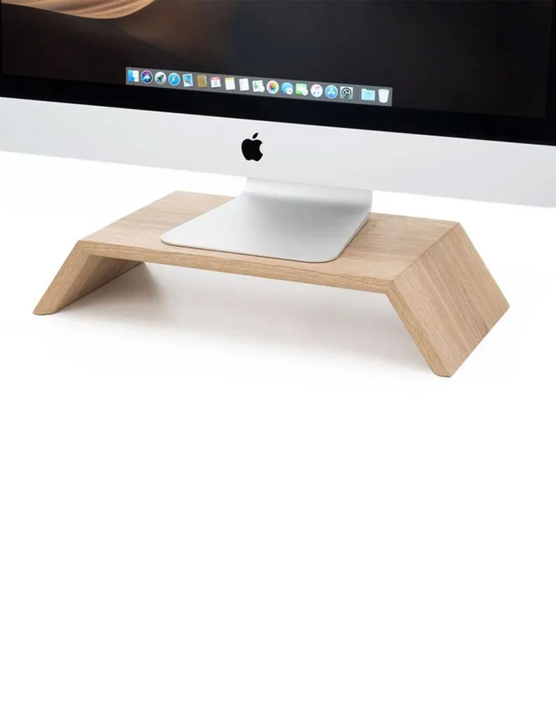 Solid Wood Monitor Stand