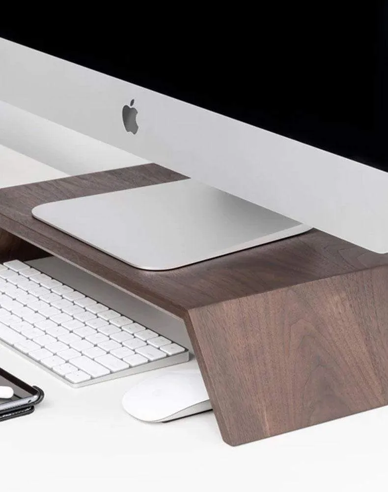 Solid Wood Monitor Stand