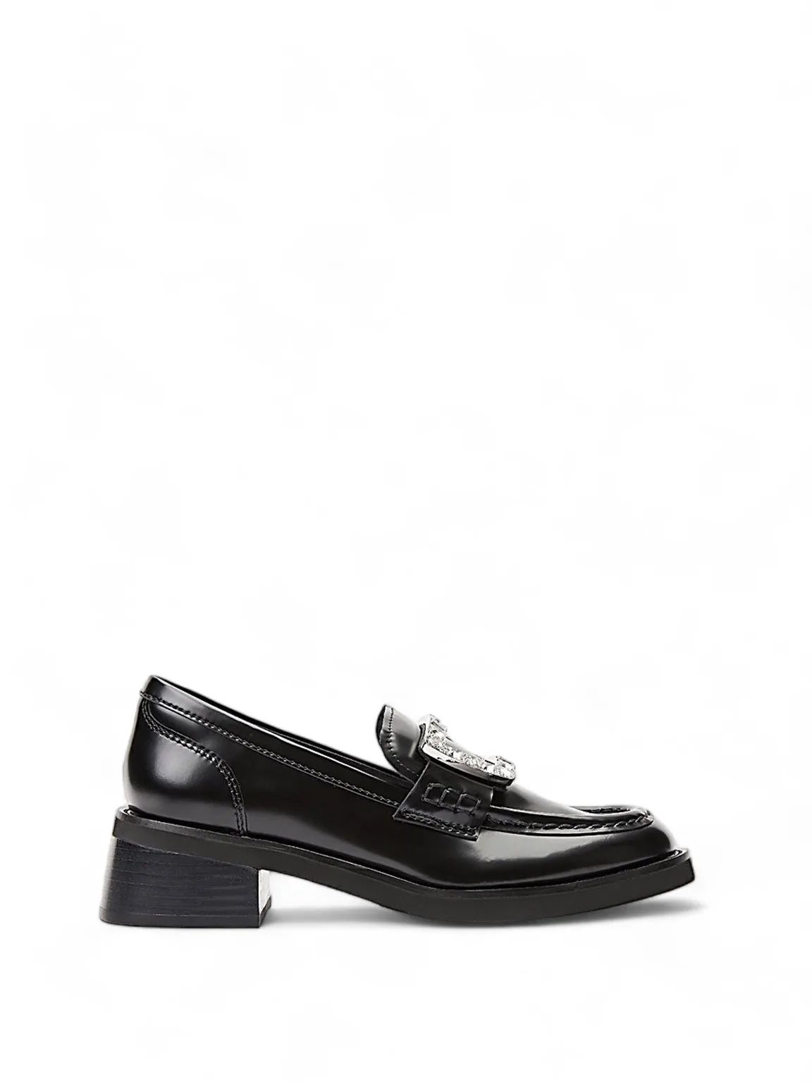 Square Diamanté Slip-on Pop Loafer