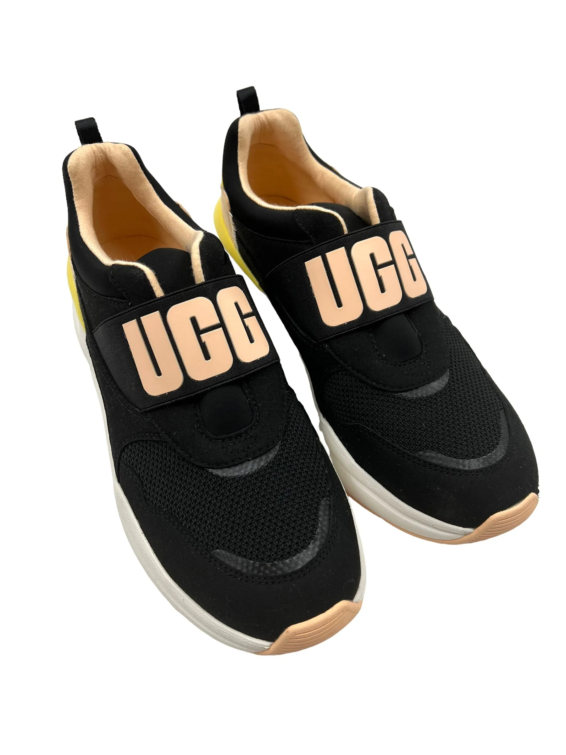 UGG Size 9 Black LA Flex Sneakers